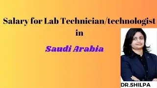 Salary for Lab Technician in Saudi @iuvvlogs