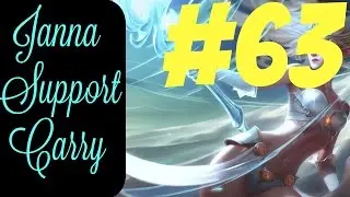 How to Carry as Janna #63 -- Only Support to Diamond Series -- League of Legends