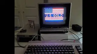 Commodore 64 - Loading a Datasette (Spy Hunter)