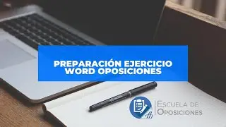Preparaci&oacute;n Oposiciones Ejercicio Word  Partes principales de Word