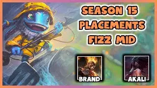 Season 15 Is The Season Of Comebacks | Fizz Mid vs Brand, Akali 15.1