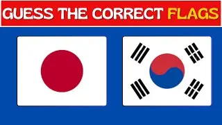 🚩 Guess The Correct Flag ✅🤔 | Country Flags Quiz