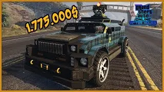 NUOVO SUV MILITARE CORAZZATO BOMBA HVY MENACER SU GTA 5 ONLINE! GTA 5 ITA DLC Nightclubs