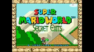 Super Mario World - Vanilla Dome 1 Secret Exit - Vanilla Secret 1