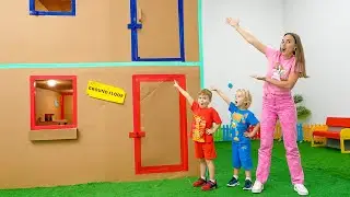 Lustige Kinderabenteuer und Herausforderungen mit Chris und Freunden