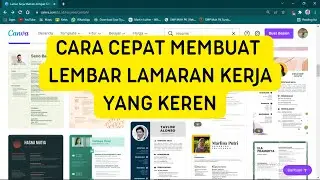 Cara cepat membuat lamaran kerja yang baguss