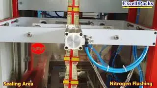 Nitrogen Packing Machine For Dry fruits / Cashews /  Almond / Peanuts