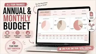 Annual & Monthly Budget Planner Tutorial | Google Sheets Step-by-Step