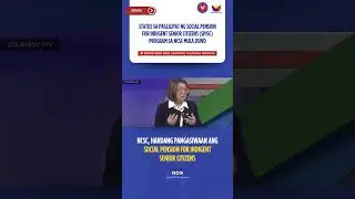 NCSC, handang pangasiwaan ang Social Pension for Indigent Senior Citizens (SPISC) Program | NCSC