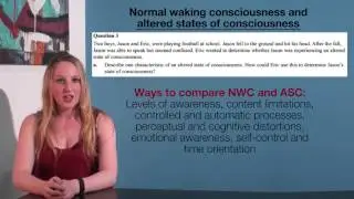 VCE Psychology - Normal Waking Consciousness and Altered States of Consciousness