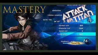 Captain Levi Mastery Attack On Titan-PC