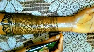 Latest beutifull bridal mehandi design, new full hand mehandi design step by step, simple mehandi