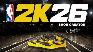 NBA 2K26 Shoe Creator - How to make Kobe 8 'Sulfur Electric'
