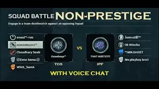 MC5 squad battle# 51 TOS vs IPF, non-prestige SB😎