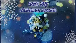 TUTO DIY EASY couronne de noel / christmas ornament inspiration craft heart  with SYLVANIAN FAMILIES