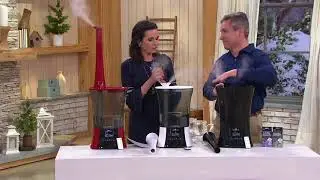 Air Innovations Clean Mist Digital Top Fill Humidifier W/ Aroma Tray on QVC