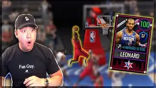 100 OVR ALL STAR KOBE BRYANT MVP KAWHI GAMEPLAY!! NBA LIVE MOBILE 20 GAMEPLAY!!