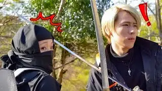 【NG】撮影中にハプニング！？体を張った即興企画の末路が。。。