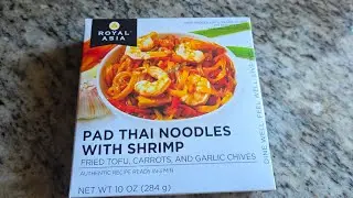 Royal Asia Pad Thai Noodles With Shrimp Review #thaifood #wholefoods
