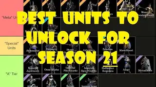 Conqueror's Blade: Which Units to Unlock for Season 21?  What are the Meta Units Currently?