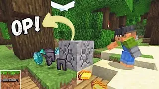 Minecraft But Gravel Drops OP Items🤩 | Minecraft Mods #1 