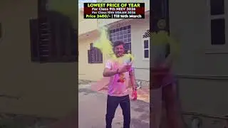 Sunil Sir ne Kiya HOLI me Experiment 😳