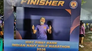My First Vlog 🤳📷| Indian Navy half marathon 2026 🏃🏃&zwj;♂️