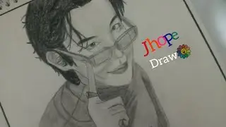 Bts Jhope drawing tutorial
