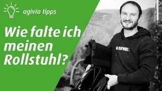 David erklärt, wie du deinen Rollstuhl für den Transport faltest!