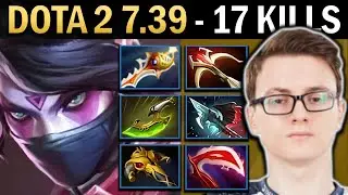 Templar Assassin Gameplay with Rapier and Daedalus - Dota 7.39