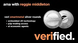 AMA С РЕДЖИ МИДДЛТОНОМ - VERI SMARTMETAL SILVER ROUND