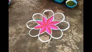 #thaimadhakolam #colourful #pookolam #easykolamdesign #rangoli #