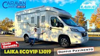 🌍Laika Ecovip L3019 - USATO ANNO 2022 CON DOPPIO PAVIMENTO !