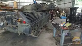 Leopard Tank Start up
