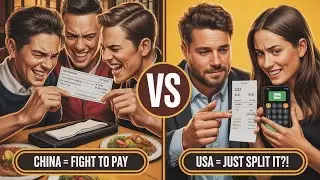 Cultural Misunderstandings: Chinese Fight to Pay Bill, Americans Split | Split Check