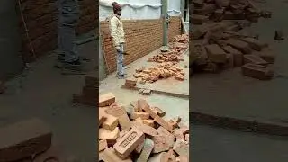 4 inch brick wall laying #short #shorts #youtubeshorts #ytshorts #youtube #explore #trending #viral