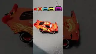 Big & Small Cars vs Giant Pit #2