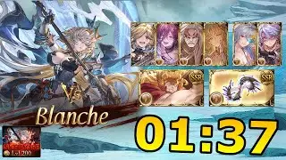 [GBF] Guild War January 2026 - Nightmare lv200 (solo, 5 turns)