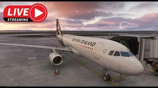 Auckland(NZAA) to Wellington(NZWN) and Christchurch(NZCH) - Fenix A320 - end of New Zealand trip P09