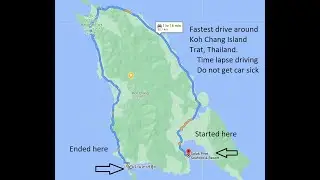 Fastest drive around Koh Chang