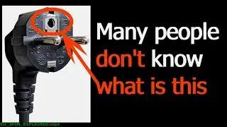 Why this plug has a hole? What is the purpose of it? Why this plug is not suitable for every socket?
