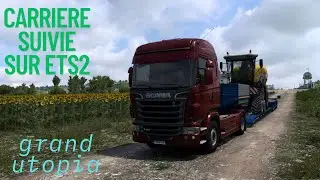 Je transporte une belle ensileuse ;). Grand utopia. Avec un grand monsieur