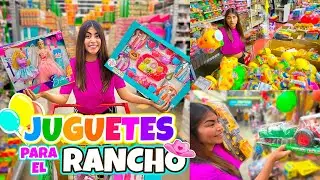 🧑🏼&zwj;🌾 Comprando JUGUETES PARA LOS NI&Ntilde;OS del PUEBLO 🏎️ 👛| Conny Merlin