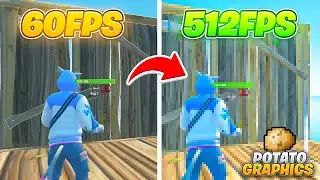 So I Tested The BEST Potato Graphics in Fortnite Chapter 6 🥔 (INSANE FPS BOOST)