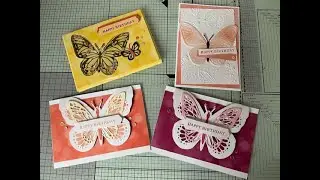 ACC82 Beautiful Butterflies flap card