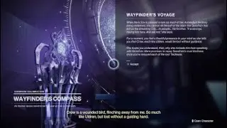 Wayfinder's Voyage IV, Step 24-30 (Story Quest) Dialogue and Interactions - Destiny 2
