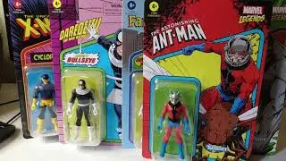 Marvel Legends Kenner Retro Wave 3 (Ant Man, Grey Hulk, Bullseye, Invisible Woman & Vision)