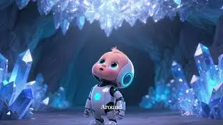 ✨ Visual Keywords  &ldquo;baby robot,&rdquo; &ldquo;magical cave,&rdquo;#petcareprovider