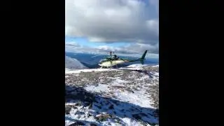 High mountain work. Pacificrigger. 7200' up.