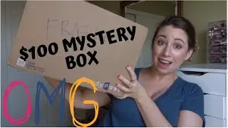 $100 MYSTERY BOX UNBOXING....I CAN'T BELIEVE HOW GOOD THIS IS!!!